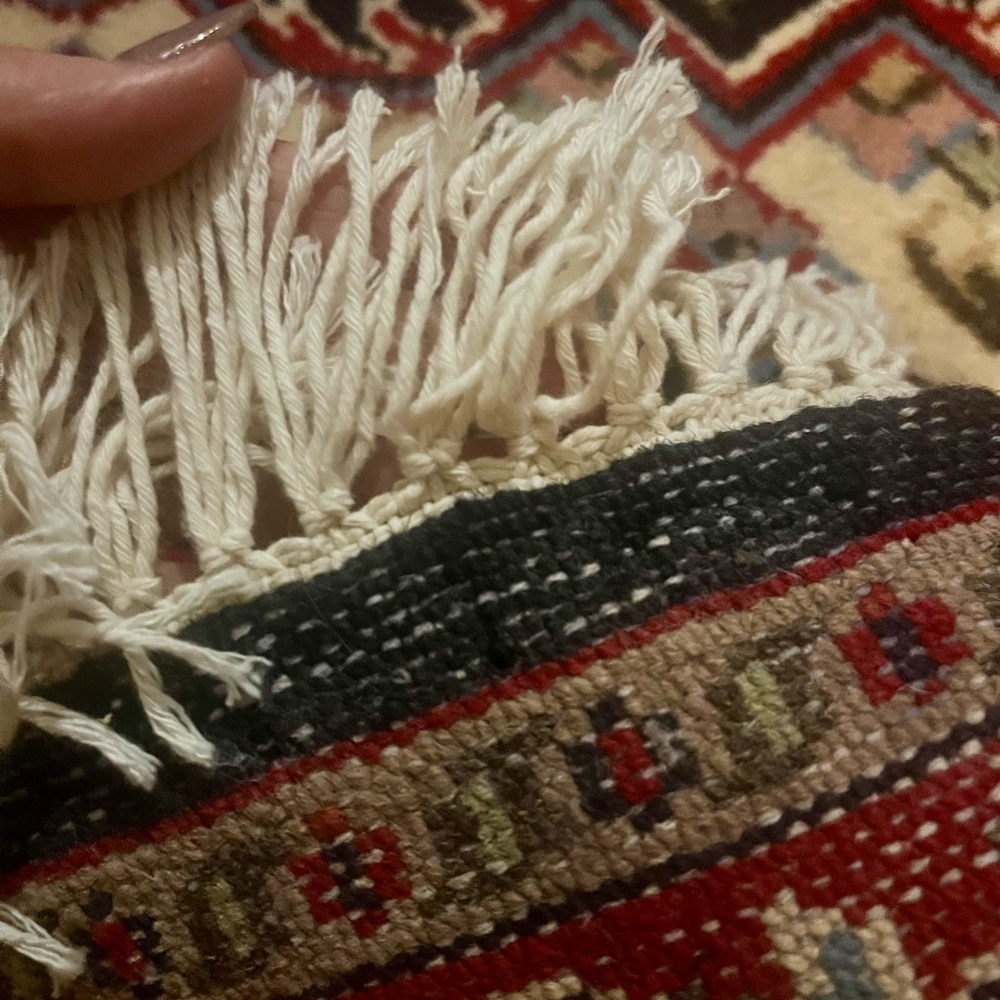 Hand Knotted Wool Rug 3x5 - Picture 7 of 8